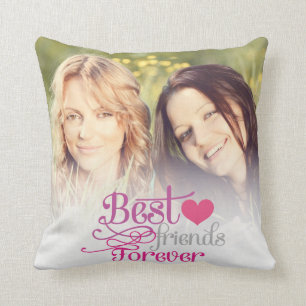 Coussin BFF - Meilleurs amis de mode pour toujours avec la