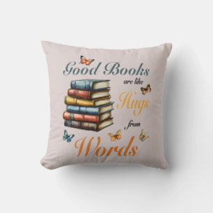 Coussin Bibliothécaires de la bibliothèque des livres câli