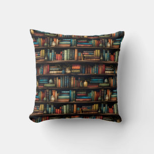 Coussin Bibliothèque Livres Librairie Vêtements de livres 