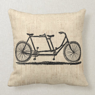 Coussin Bicyclette en tandem Bicyclette à deux personnes