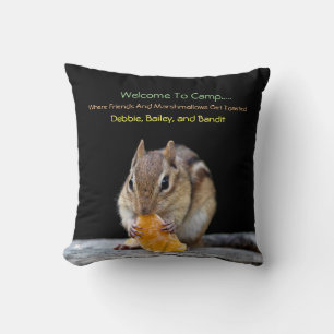 Coussin Bienvenue Au Camp