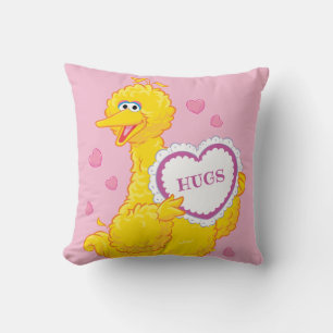 Coussin Big Bird Saint-Valentin