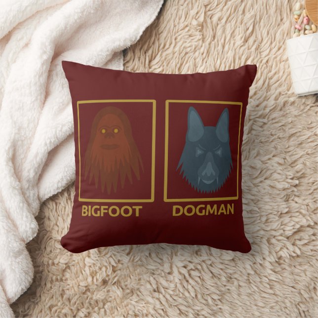 Coussin Bigfoot & Dogman (Couverture)