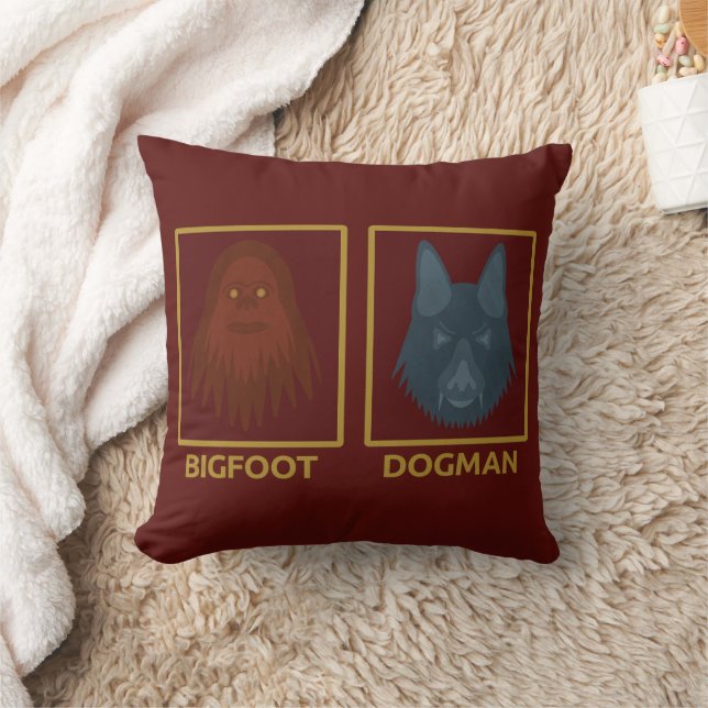 Coussin Bigfoot & Dogman Pillow (Couverture)