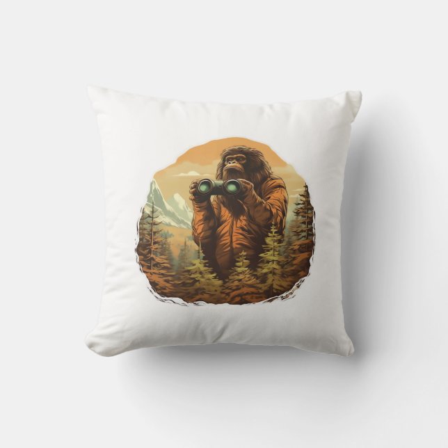 Coussin Bigfoot Peek-A-Boo (Recto)