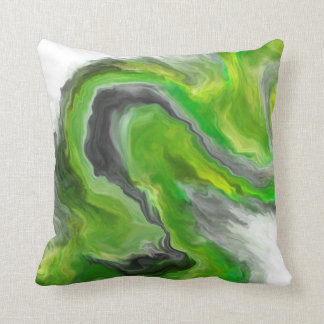Coussin Bijoux gris noir vert citron vert citron ton flûte