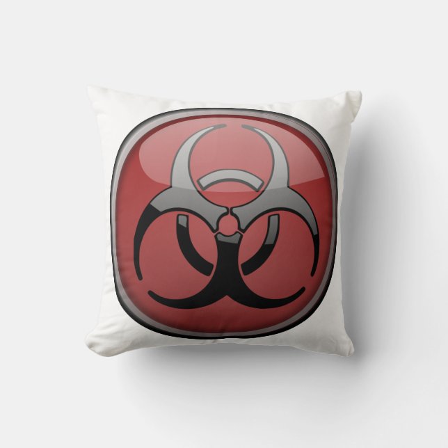 Coussin BioHazard Toxique (Recto)