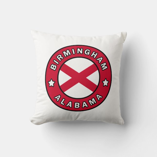 Coussin Birmingham Alabama (Recto)
