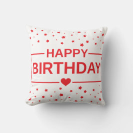 Coussin Birthday Wishes Pillow
