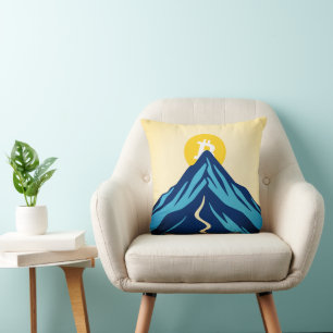 Coussin Bitcoin en hausse (Style : Bright)