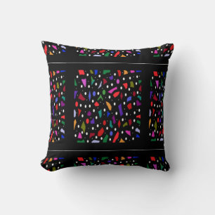 Coussin Bits et pièces en mosaïque Art motif