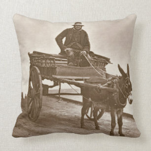 Coussin Black Jack, de la "vie dans la rue à Londres",
