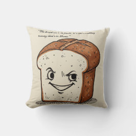Coussin Blague de pain Cheeky Jeu Mockup