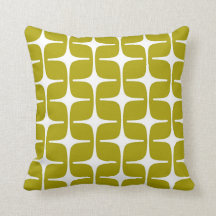 Blanc vert Chartreuse de motif de rectangle de mod
