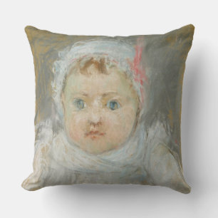 Coussin Blanche Pontillon en tant que bébé, 1872 (en
