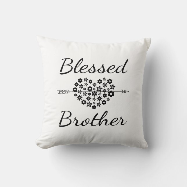 Coussin Blessed Brother (Recto)
