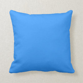 coussin bleu clair