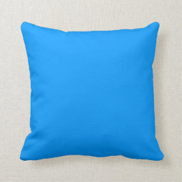 coussin bleu clair