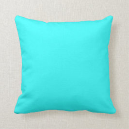 Coussin bleu clair et solide