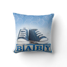 COUSSIN BLEU DE BÉBÉ