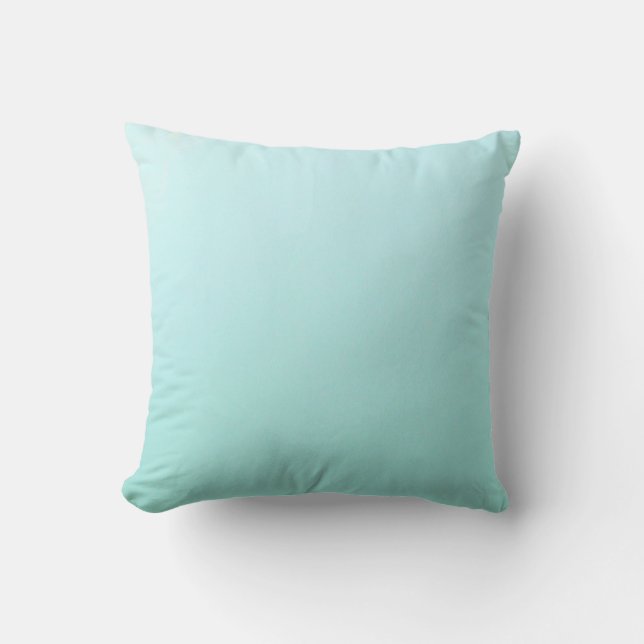 coussin bleu d'eau claire (Recto)