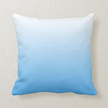 Coussin bleu d'Ombre