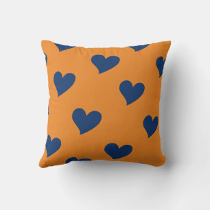 Coussin Bleu Élégant Mignon Cosy Moderne Romantique Chic C