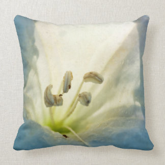 Coussin Bleu et blanc contemporain