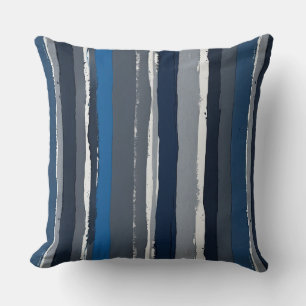 Coussin Bleu et gris