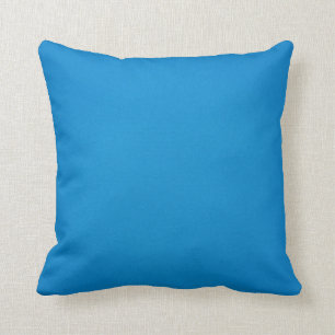 Coussin Bleu lumineux avec la texture grenue