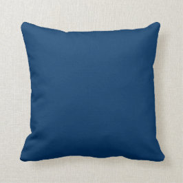 coussin bleu marine