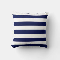 Bleu marine et rayures blanches