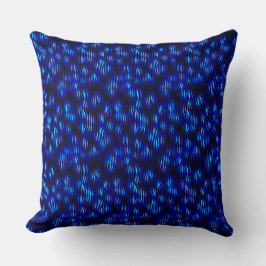 Coussin Bleu Points forts Lancer l'oreiller