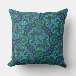 Coussin Bleu profond