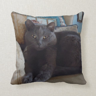 Coussin Bleu russe