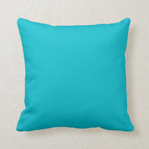 Coussin "bleu turquoise"
