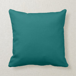 coussin bleu turquoise