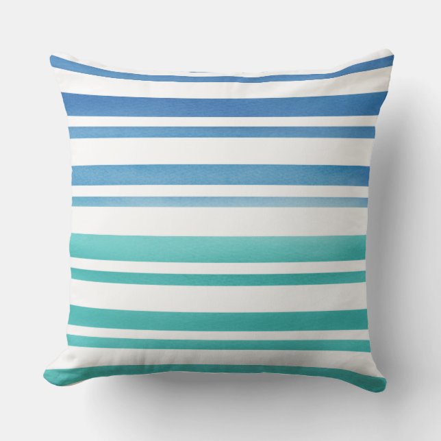 Coussin Bleu turquoise (Recto)