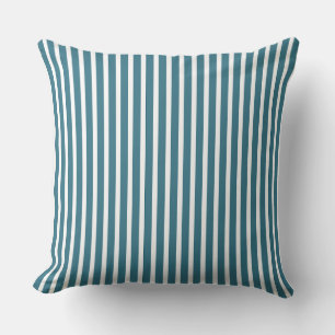 Coussin Bleu turquoise et Bleu Blancs Océan