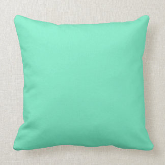 Coussin bleu vert