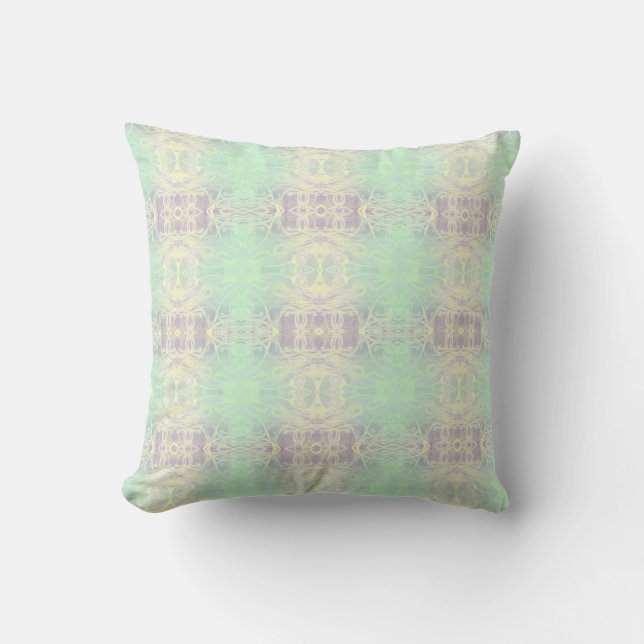 coussin bleu vert (Recto)