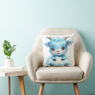 Coussin Bliss bleus