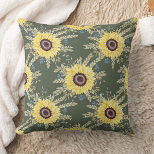 Coussin Bliss de tournesol