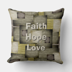 Coussin Blocs couleur automne