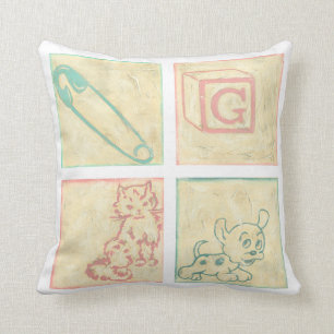 Coussin Blocs photos de bébé par Chariklia Zarris