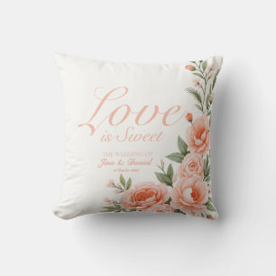 Coussin Bloom du coucher du soleil
