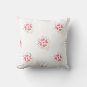 Coussin "Blossom rougissant"