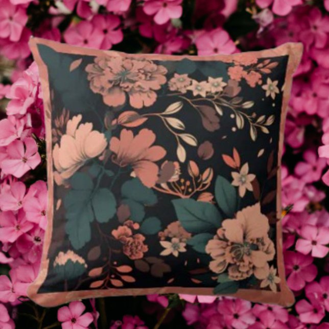 Coussin Blossoms botaniques (Créateur téléchargé)