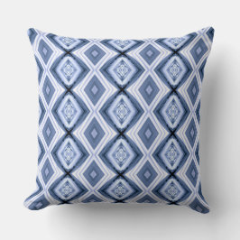 Coussin Blue Diamonds Harmony Motif Diamond Blues