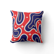 Blue &white red July 4